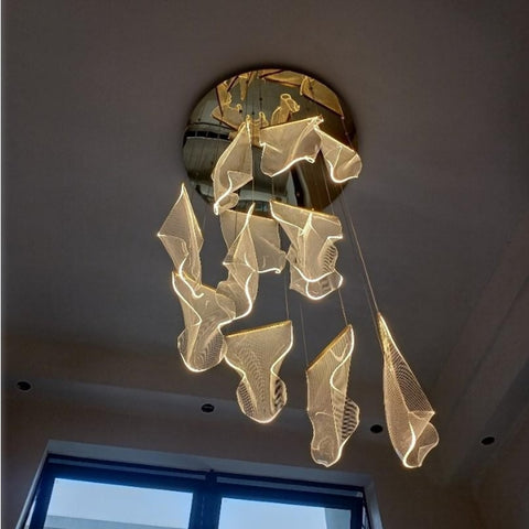 Image of Restaurant Art Ceiling Hanging Chandelier