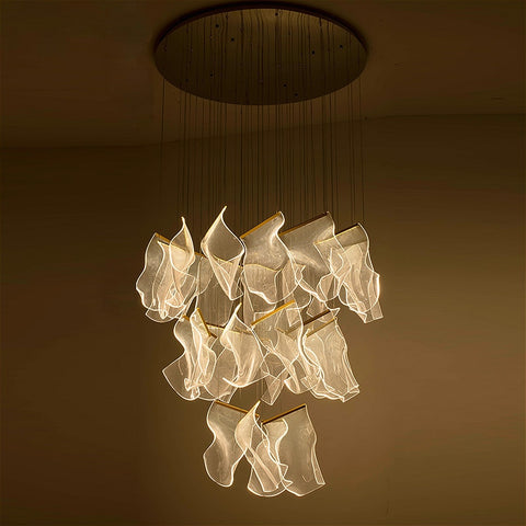 Image of Restaurant Art Ceiling Hanging Chandelier