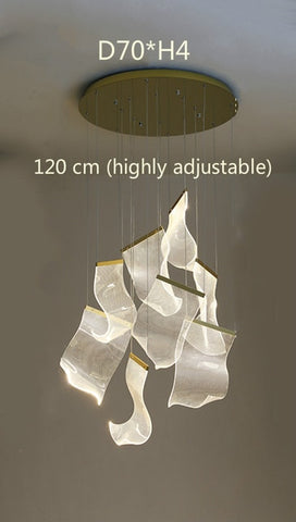 Image of Restaurant Art Ceiling Hanging Chandelier