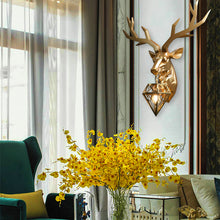Load image into Gallery viewer, Modern Resin Antler Wall Lamp Nordic Retro Deer