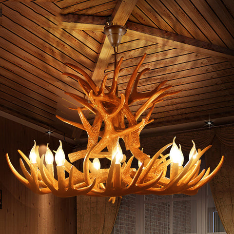 Image of Antler Horn Chandelier