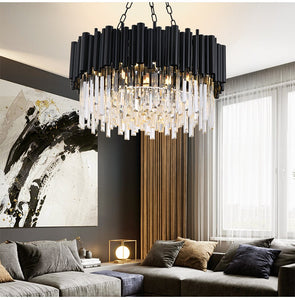 Black Wyvern Modern Chandelier Lighting
