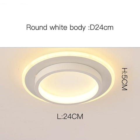 Image of Modern LED Aisle Ceiling Lights