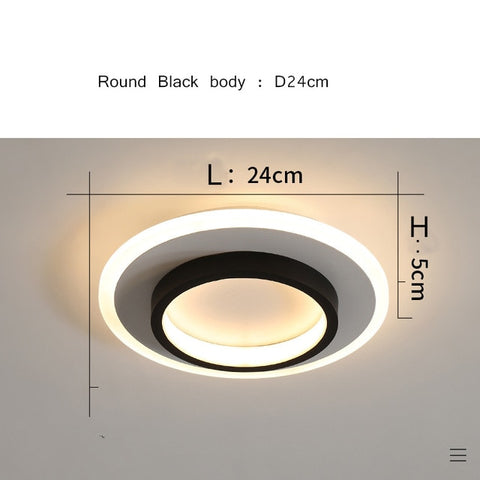 Image of Modern LED Aisle Ceiling Lights