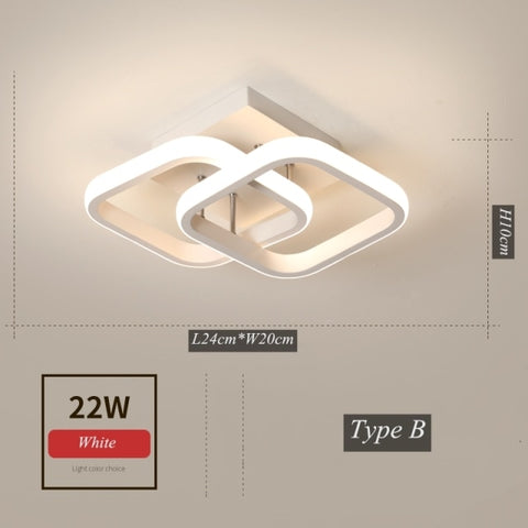 Image of Modern LED Aisle Ceiling Lights