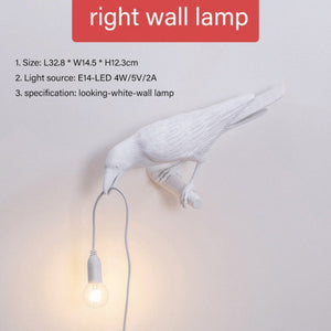 Lucky Crow Lamp