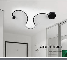 Load image into Gallery viewer, Scandinavian Serpentine Sconces Modern LED Wall Light