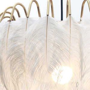 Modern Feather Lamp Chandelier