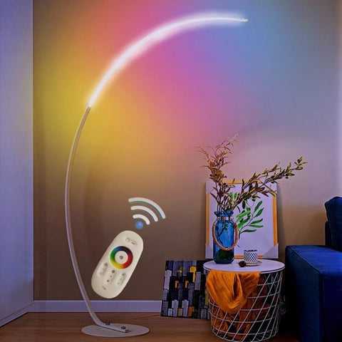 Image of Modern Nordic Arc Shape Floor Lamp