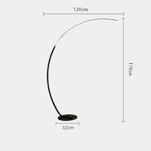 Load image into Gallery viewer, Modern Nordic Arc Shape Floor Lamp