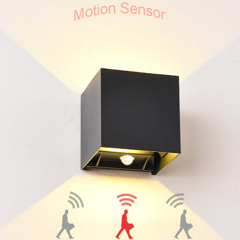 Image of Wall lamp LED motion sensor IP65 waterproof