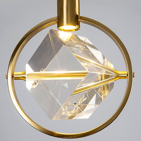 Image of Nordic Island Pendant Led Modern Luxury Crystal Chandelier