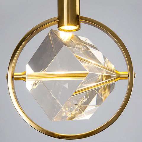 Image of Nordic Island Pendant Led Modern Luxury Crystal Chandelier