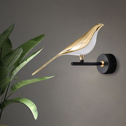 Image of Magpie Bird Modern LED wall lamp