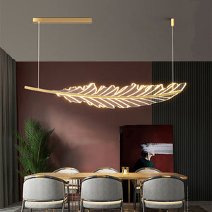 Modern LED Nordic Leaf Shaped Fixture Chandelier