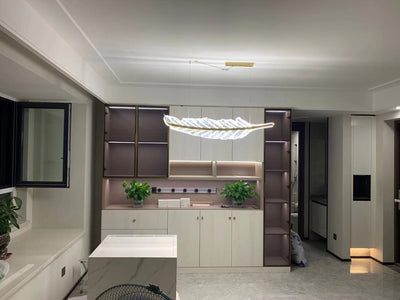 Modern LED Nordic Leaf Shaped Fixture Chandelier