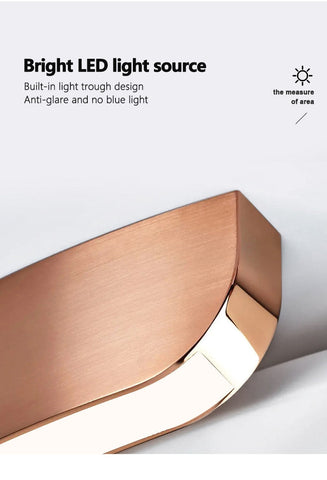 Image of Modern Round Nordic LED Ceiling Chandelier