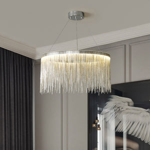 Modern LED Tassel Hanging Chandeliers Fixture Lights