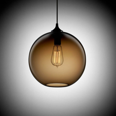 Image of Gia - Glass Dome Hanging Lamp