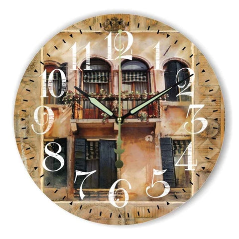 Image of Designer Wall Clock Modern Home Decoration 3d