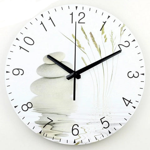 Image of Designer Wall Clock Modern Home Decoration 3d