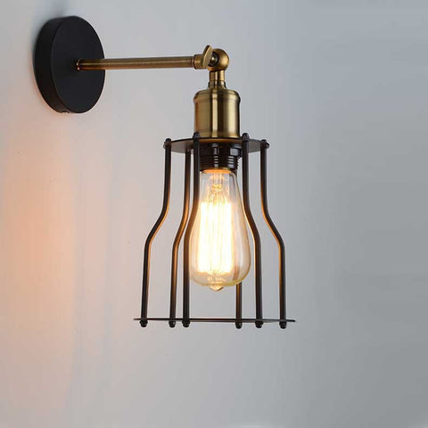 Image of Industrial Style Vintage Wall Lamp