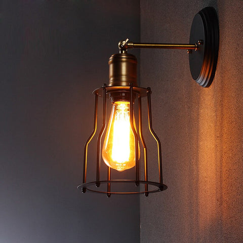 Image of Loft American Vintage Wall Lamps