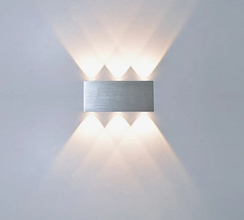 Image of Modern LED Cube Box Wall Lamp