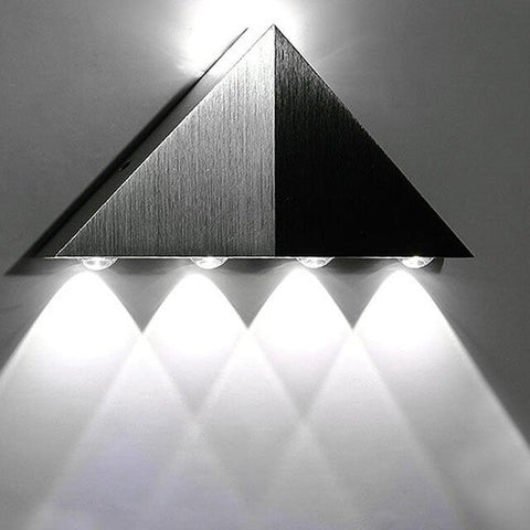 Image of Modern LED Triangle Wall Lamp