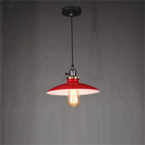 Image of Zelus - Vintage Retro Metal Shade Hanging Lamp