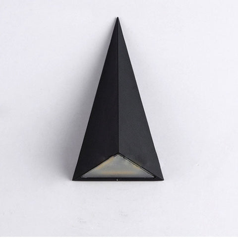 Image of Waterproof Indoor/Outdoor Pyramid Wall Lamp