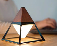 Load image into Gallery viewer, Pyramid Touch Activated Diamond Lamp