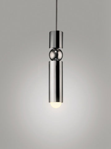 Image of Creative Cylinder & Sphere Post-Modern Pendant Light