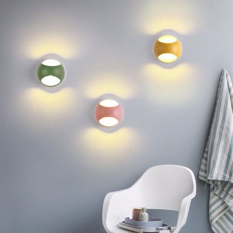 Image of Acacia - Modern Nordic Light Bounce Circular Lamp
