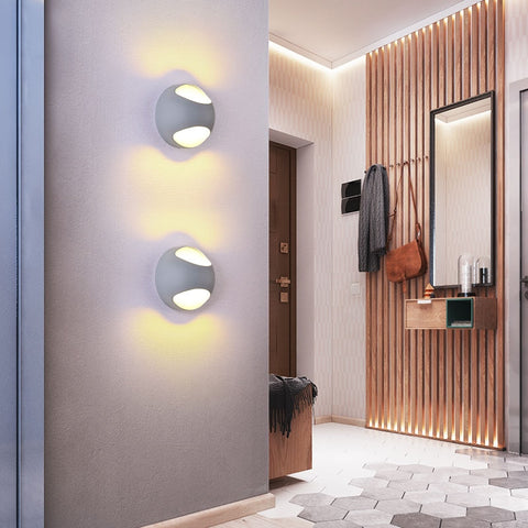 Image of Acacia - Modern Nordic Light Bounce Circular Lamp
