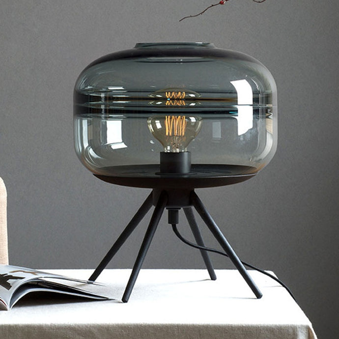 Wavelet Blown Glass Table Lamp