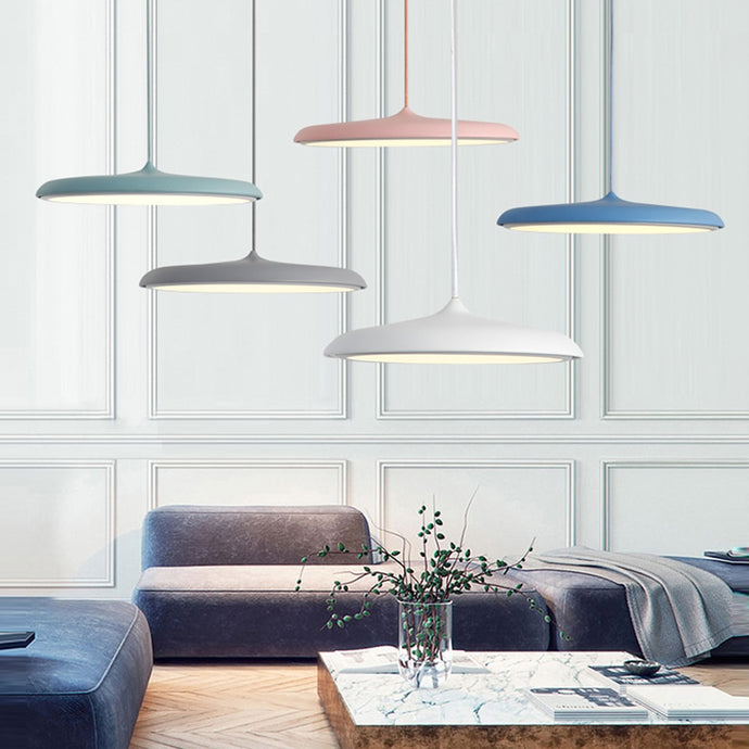 Post-Modern Nordic Circular LED Hanging Lamps