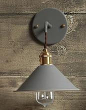 Load image into Gallery viewer, Linus - Vintage Plated Wall Lamp