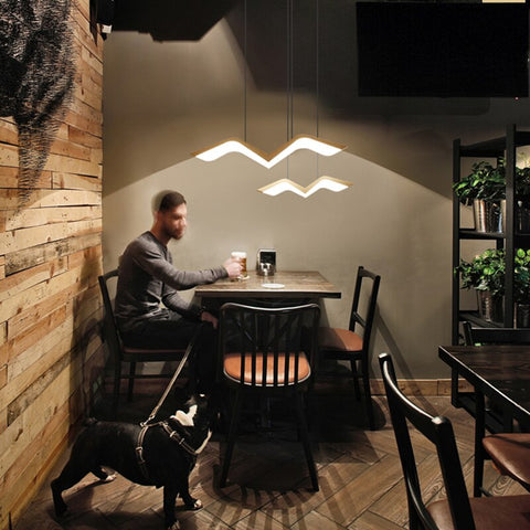 Image of Hanging Bird Deco Led Pendant