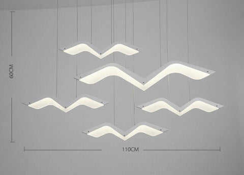Image of Hanging Bird Deco Led Pendant