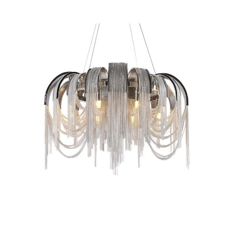 Image of BLOSSOM Aluminum Chain Pendant Light - Luxurious Modern Chandelier