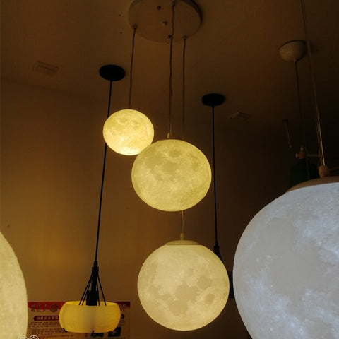 Image of Full Moon 3D Hanging Lamp
