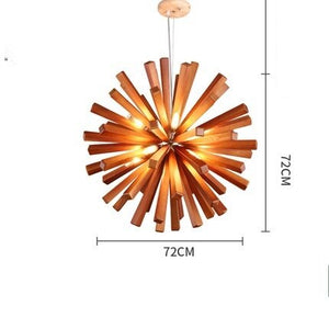 Dandelion Wooden Pendant Lights