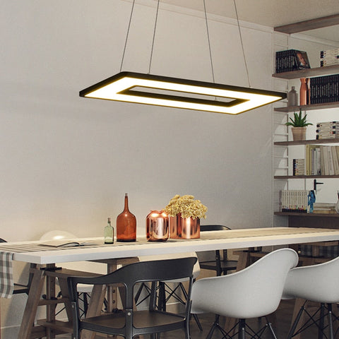 Image of Regina - Modern Hanging Frame LED Lamp