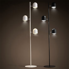Load image into Gallery viewer, Adjustable 3-Bulb Slim Iron Floor Lamp