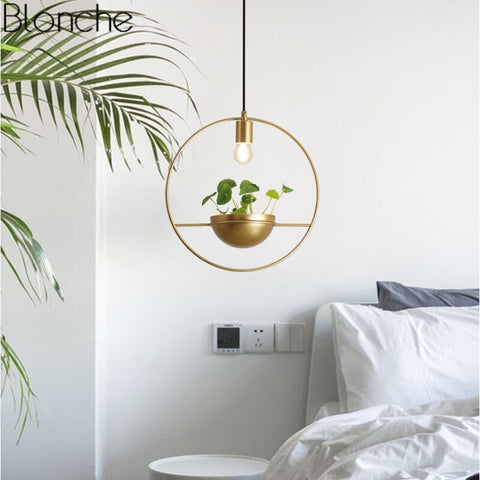 Image of Althea - Modern Nordic Planter Lamp