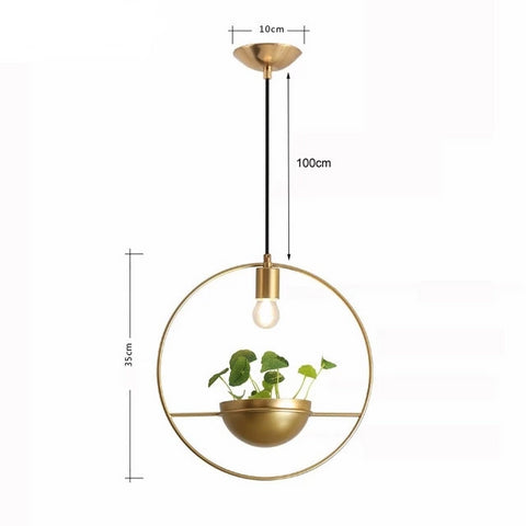 Image of Althea - Modern Nordic Planter Lamp