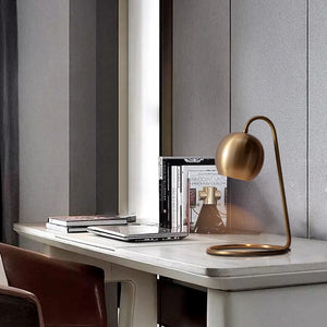 Lark - Copper Plated Retro Table Lamp