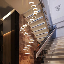 Load image into Gallery viewer, Stairway Suspended Chandelier Pendant Lights