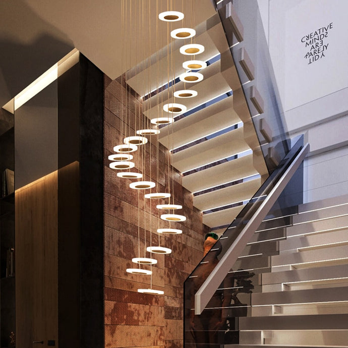 Stairway Suspended Chandelier Pendant Lights